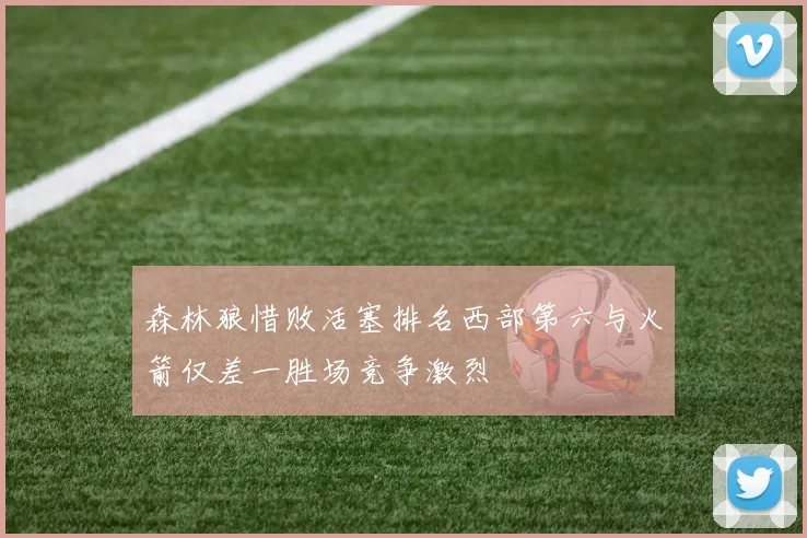 森林狼惜败活塞排名西部第六与火箭仅差一胜场竞争激烈