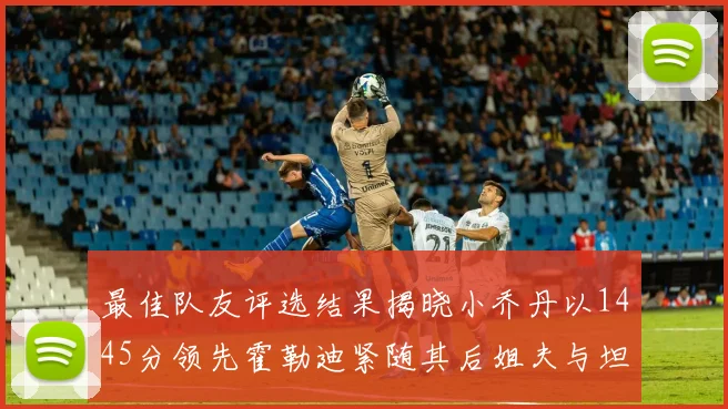 最佳队友评选结果揭晓小乔丹以1445分领先霍勒迪紧随其后姐夫与坦普尔并列第34位